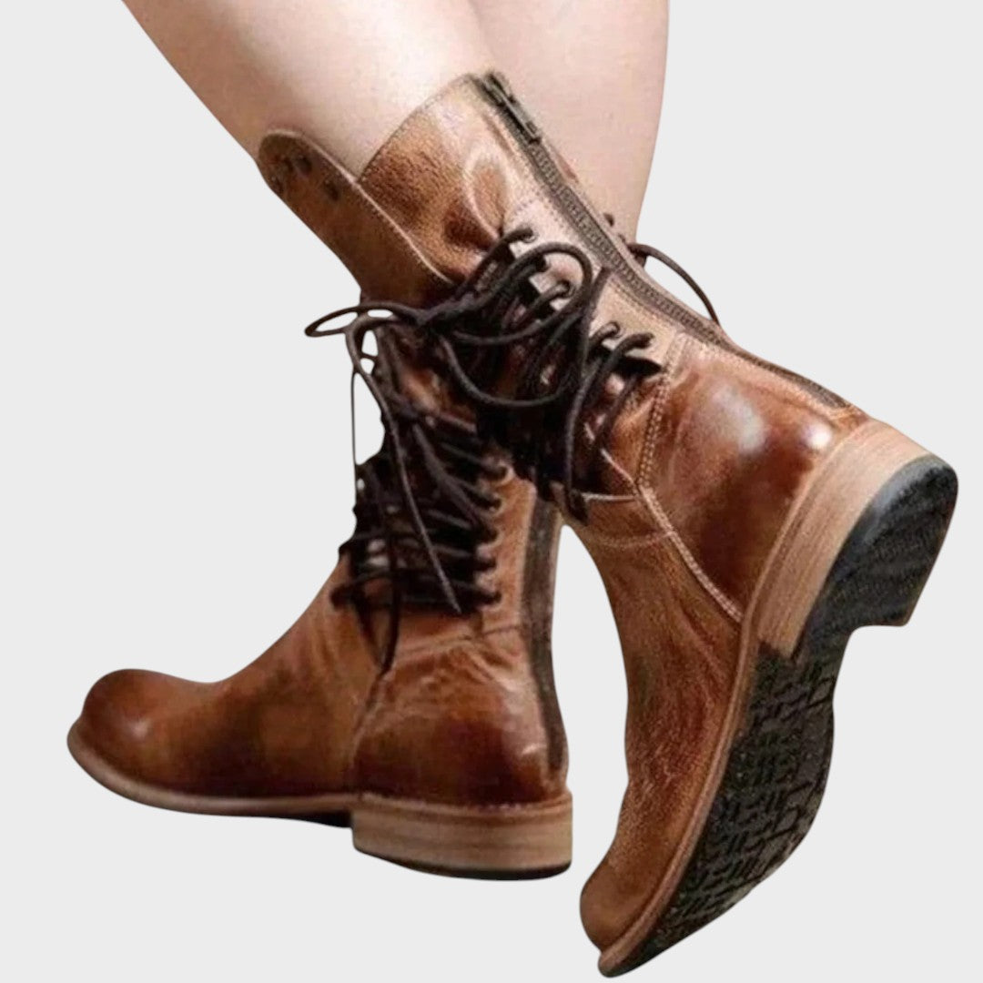Yara | Botas Con Cordones