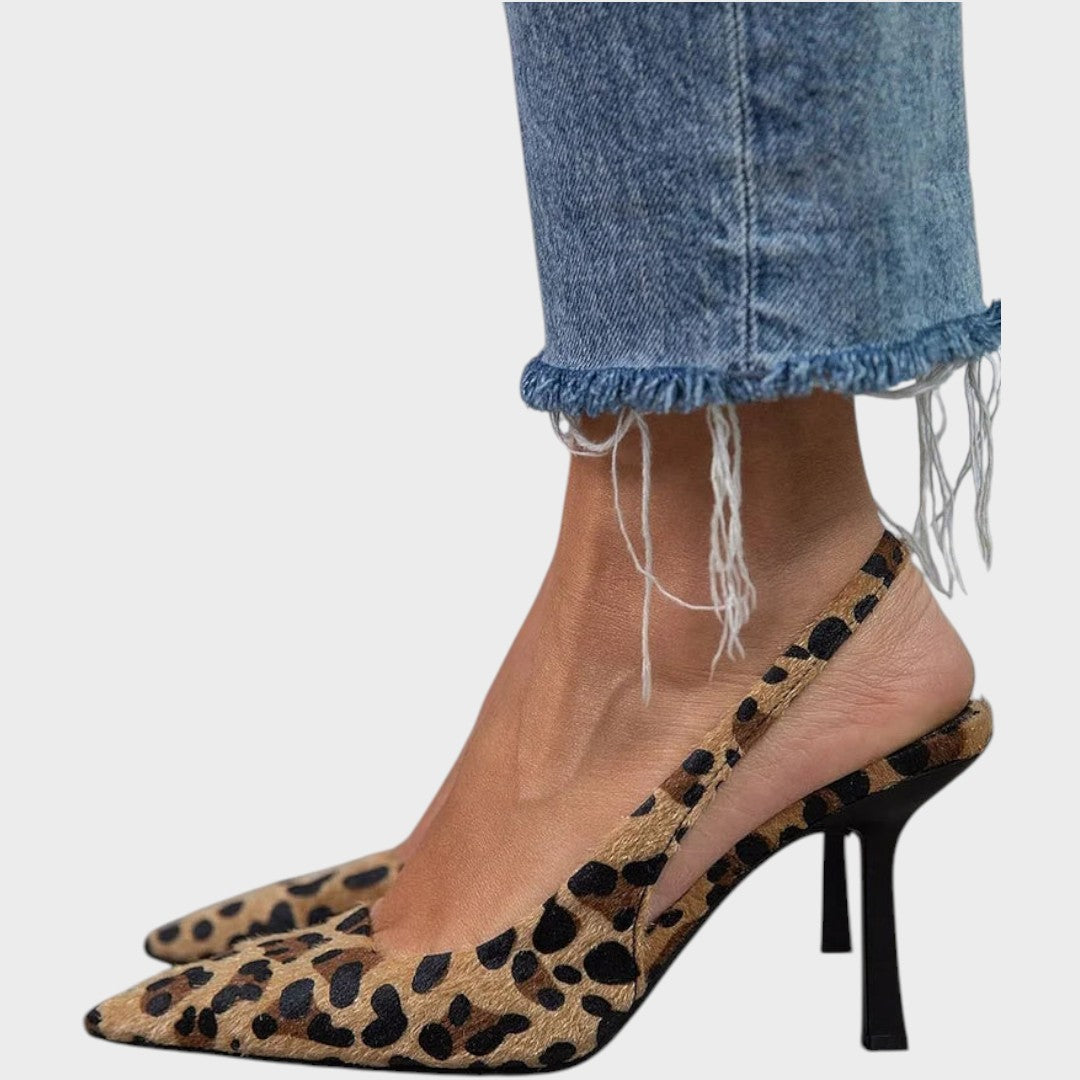 Samba | Tacones con Estampado Leopardo