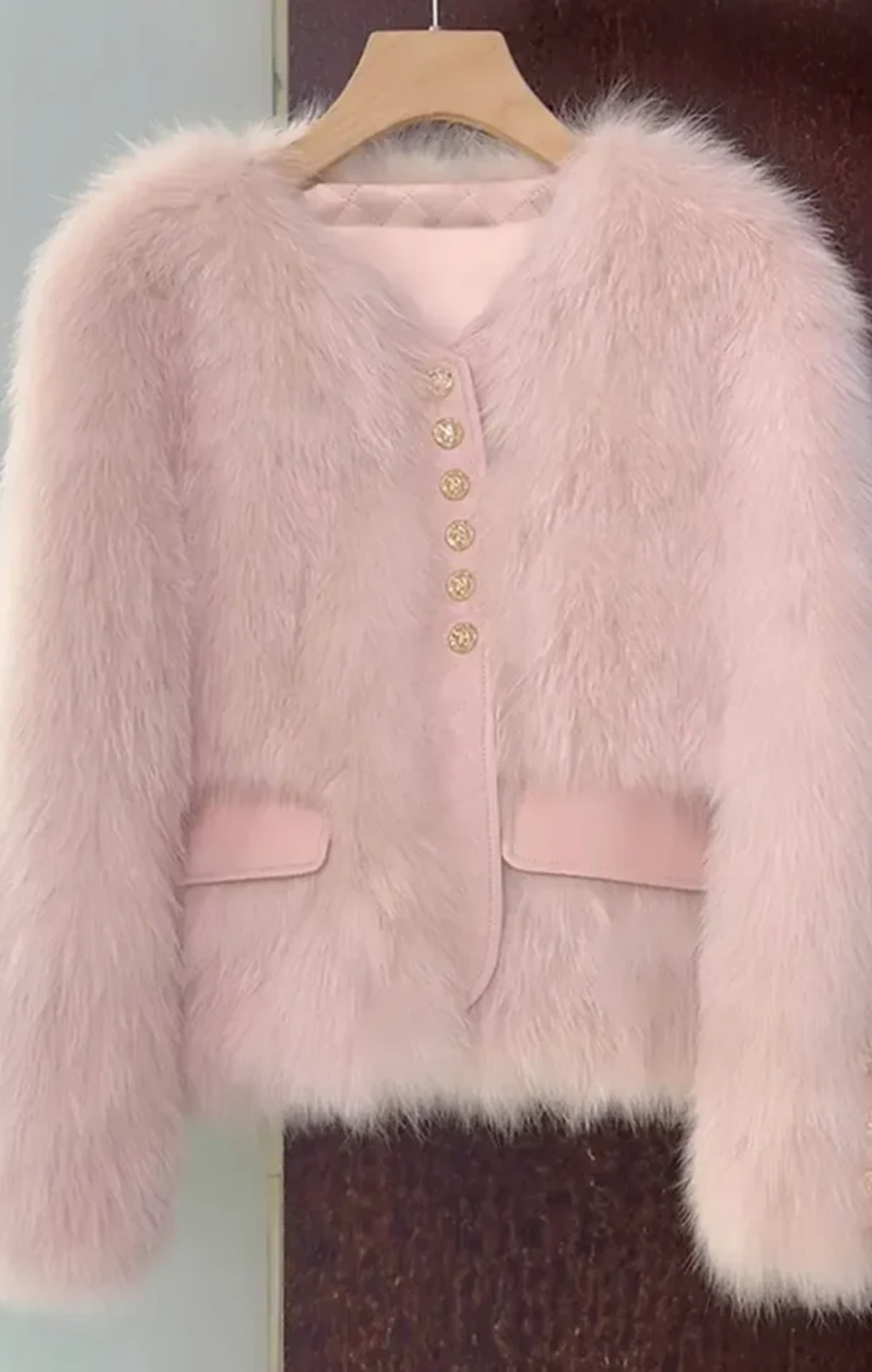 Sandra | Chaqueta de piel sintética