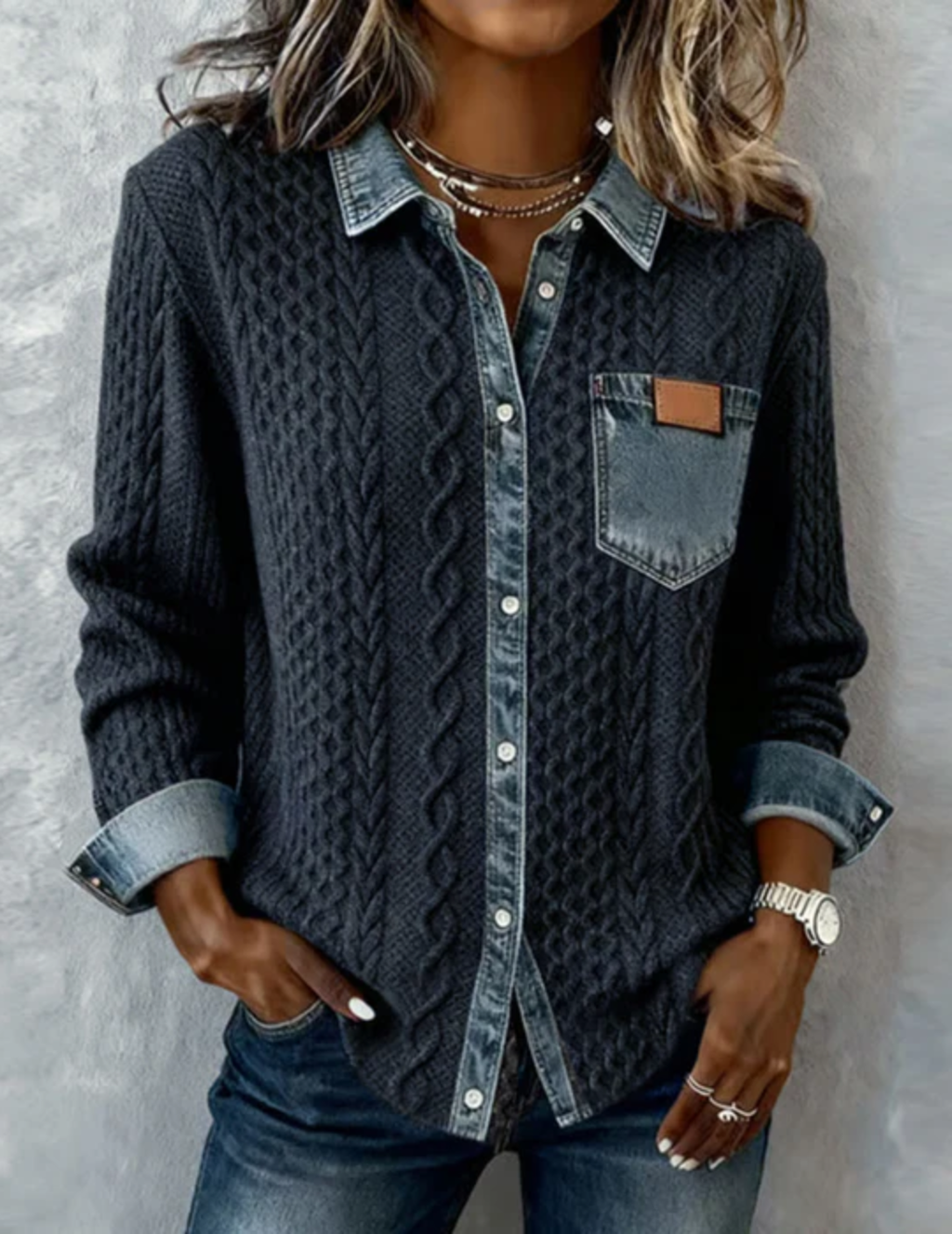 Daniela | Camisa de manga larga