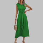 Patricia | Vestido maxi elegante azul