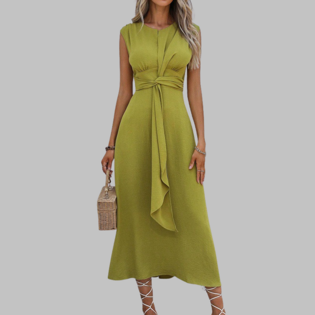 Patricia | Vestido maxi elegante azul
