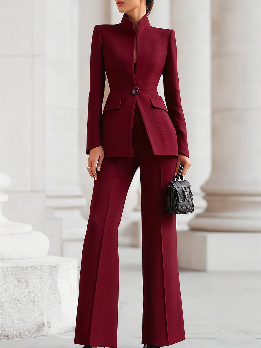 Ana | Conjunto Elegante de Blazer y Pantalón