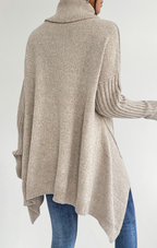 Raquel | Jerséy largo de cuello alto