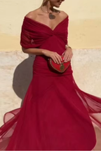 Elena | Vestido largo elegante con escote en V