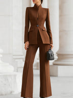 Ana | Conjunto Elegante de Blazer y Pantalón
