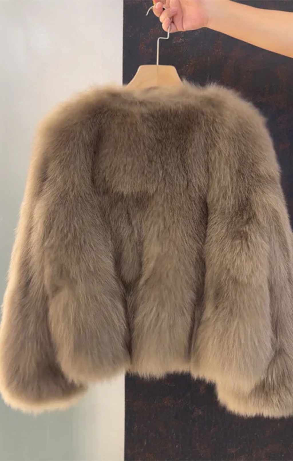 Sandra | Chaqueta de piel sintética