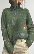 Amelia | Suéter elegante de cuello alto