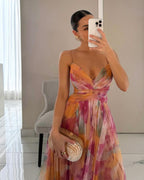 Sofía | Vestido maxi floral elegante
