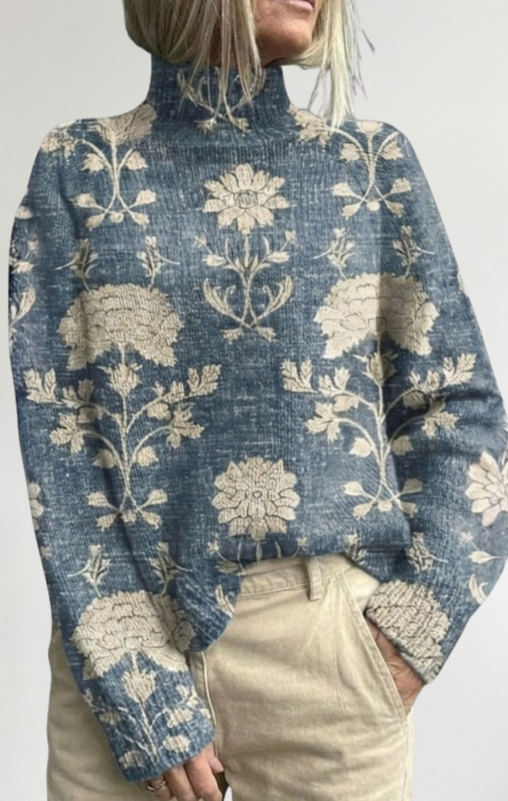 Amelia | Suéter elegante de cuello alto