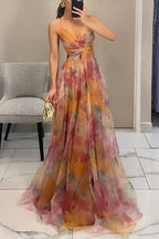 Sofía | Vestido maxi floral elegante