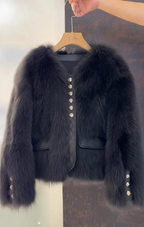 Sandra | Chaqueta de piel sintética