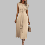 Patricia | Vestido maxi elegante azul