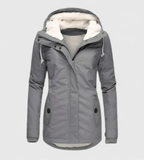 María | Chaqueta de Invierno Impermeable con Capucha