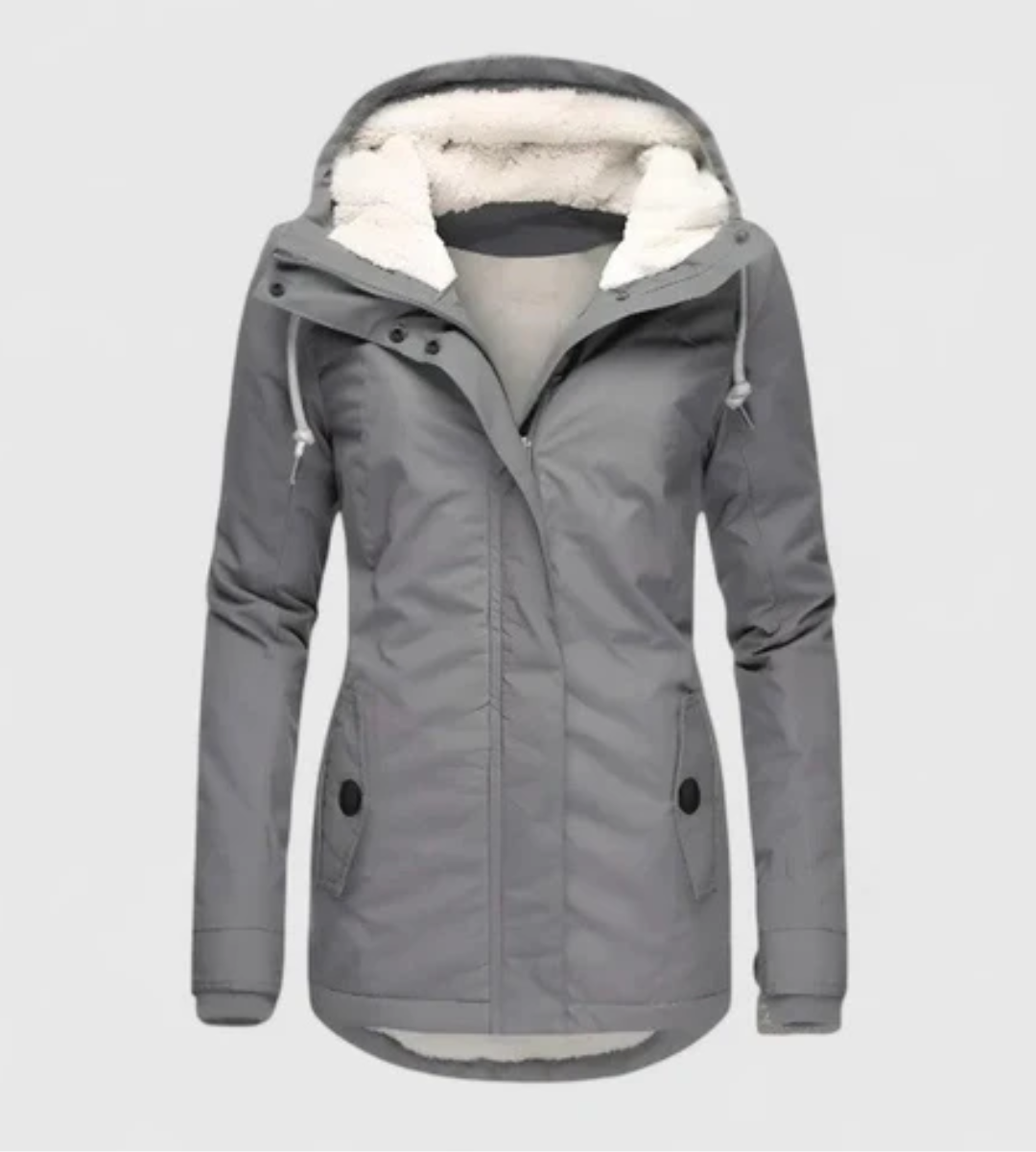 María | Chaqueta de Invierno Impermeable con Capucha