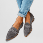 Helena | Mocasines ortopédicos de ante suave