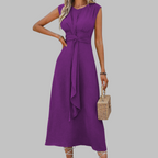 Patricia | Vestido maxi elegante azul