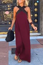 Ariadna | Vestido de escote cruzado