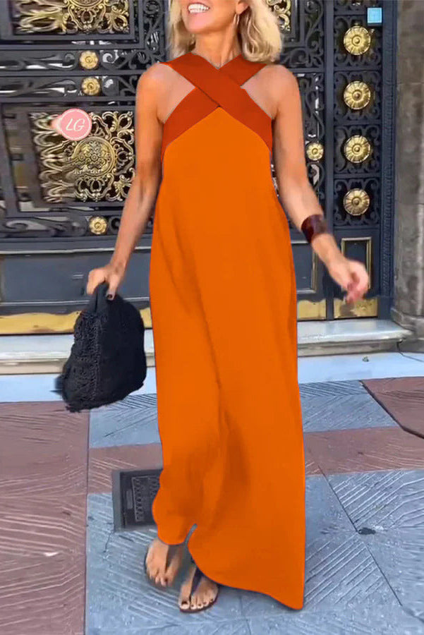Ariadna | Vestido de escote cruzado