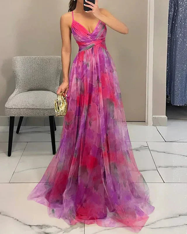 Sofía | Vestido maxi floral elegante