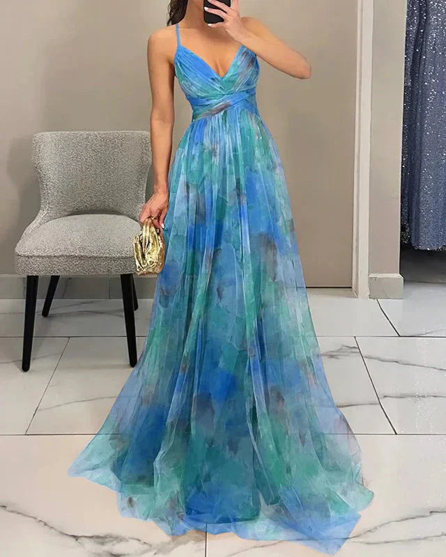 Sofía | Vestido maxi floral elegante