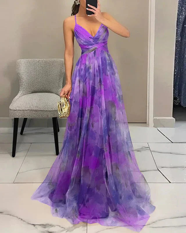 Sofía | Vestido maxi floral elegante
