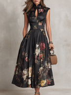 Marisa | vestido midi floral elegante