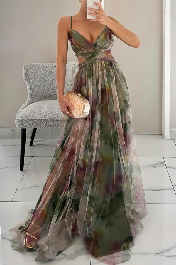 Sofía | Vestido maxi floral elegante