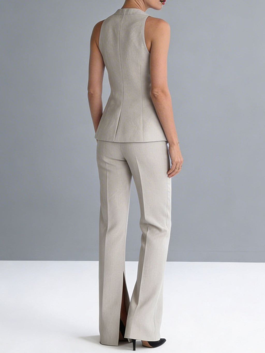 Valeria | Conjunto Elegante de Chaleco y Pantalón