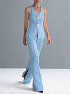 Valeria | Conjunto Elegante de Chaleco y Pantalón