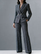 Lorena | Traje de tweed elegante para entretiempo