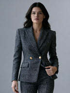 Lorena | Traje de tweed elegante para entretiempo