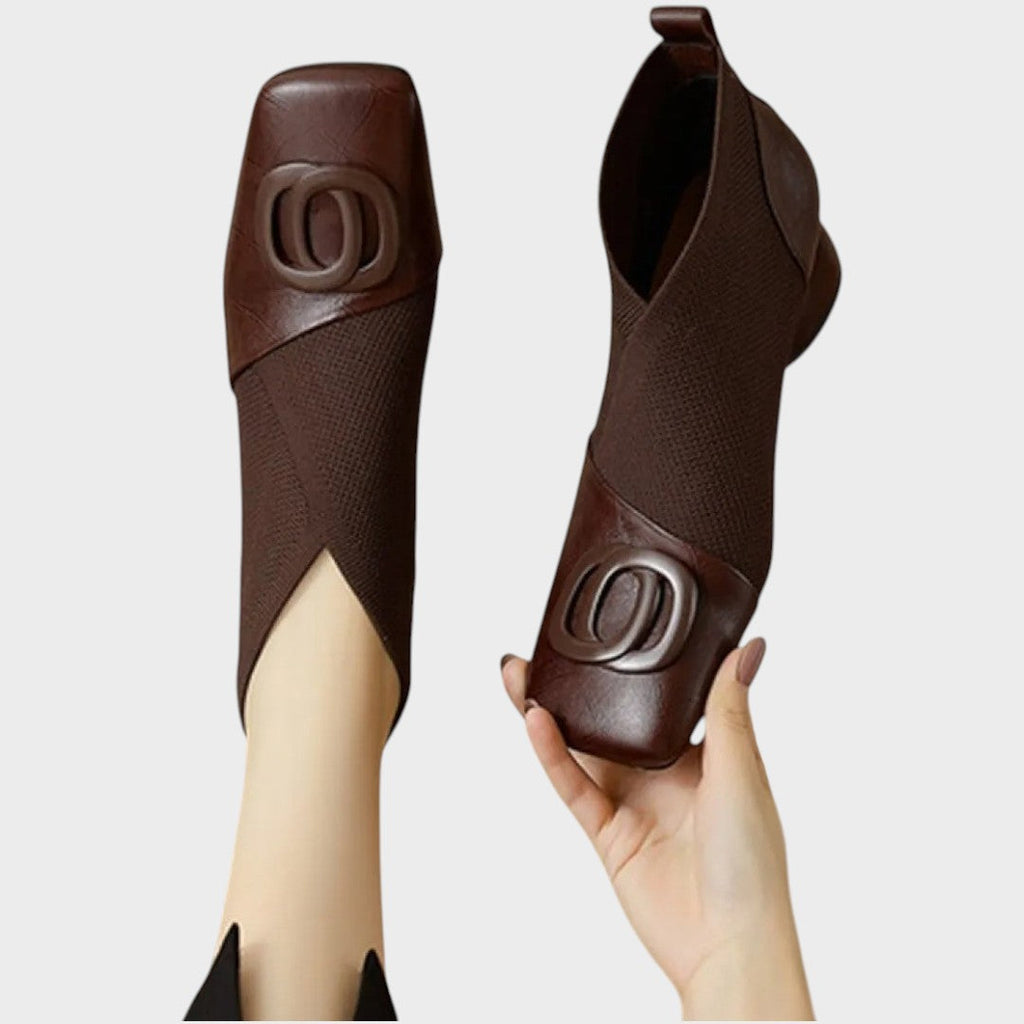 Abigail | Botines de Piel con Elástico