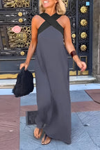 Ariadna | Vestido de escote cruzado